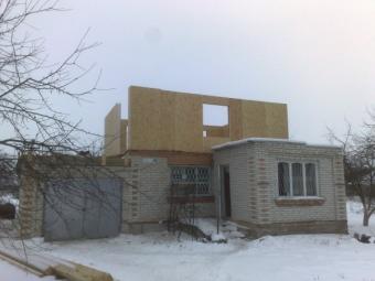 Реконструкція будинку із застосуванням сіп панелі 3